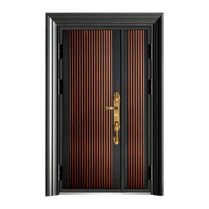 Puerta de Tanque de Aluminio Fundido Texturizado de Lujo con Excelente Sellado para Proyectos de Entrada a Villas y Propiedades Inmobiliarias - Product Image 3
