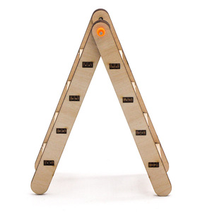 Modelo de escalera de madera, Kit de ciencia STEM para niños de 4 a 6 años, juguete educativo, herramienta de aprendizaje para ensamblaje de proyectos - Product Image 1