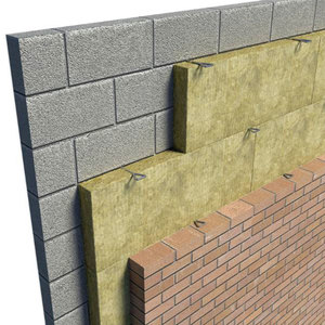 Laine de <span class=keywords><strong>roche</strong></span> basaltique EN13501 ignifuge de Côte d'Ivoire, 80 kg/m³, 50 mm, la plus vendue, en rouleau, pour isolation des murs, des tuyaux et des entrepôts - Product Image 5