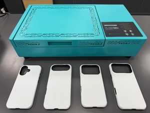 RIBO 3D sublimación teléfono móvil caso impresora semiautomática Mini vacío máquina de transferencia de calor para la célula personalizada - Product Image 3