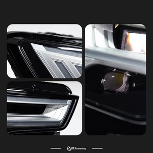 Faros Delanteros <span class=keywords><strong>A6</strong></span> Actualizados para <span class=keywords><strong>Audi</strong></span> <span class=keywords><strong>A6</strong></span> C7 2012-2018 a Estilo C8, Lámpara Delantera LED Modificada, DRL, Señal Dinámica, Luz Alta y Baja - Product Image 4