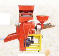Machine de moulin à riz multifonctionnelle de haute qualité pour la ferme à domicile et les industries agricoles avec moteur et composant de roulement à noyau