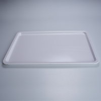 17-6221B plateau profond personnalisé restaurant de restauration rapide super ustensiles de cuisine faisant des articles de couleur plateau en mélamine plaque rectangulaire