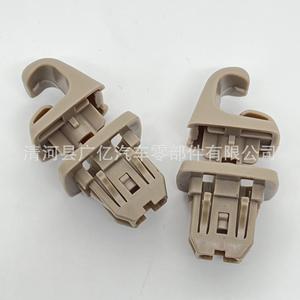 Sunshade Clip 74348-33040 <b>Plastic</b> Side Window Shades <b>Hook</b> For Reiz Vios Buckle Installation - Product Image 1