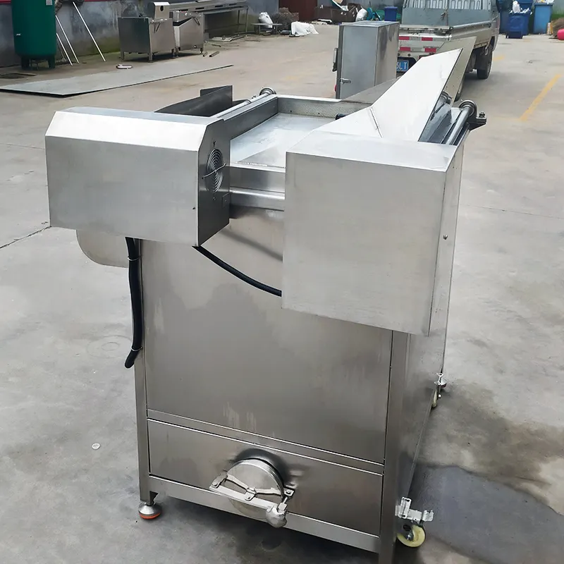 Autometic Continue Olie Water Friteuse Gas Of Elektrische Friteuse Voor Frieten Kip 200L Fast Food Machine