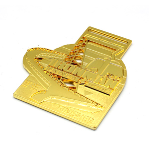 Top Design Marathon Médailles En Émail Anodisation Galvanoplastie Médaille 1St 2Nd 3Rd <span class=keywords><strong>Place</strong></span> Médaille - Product Image 1