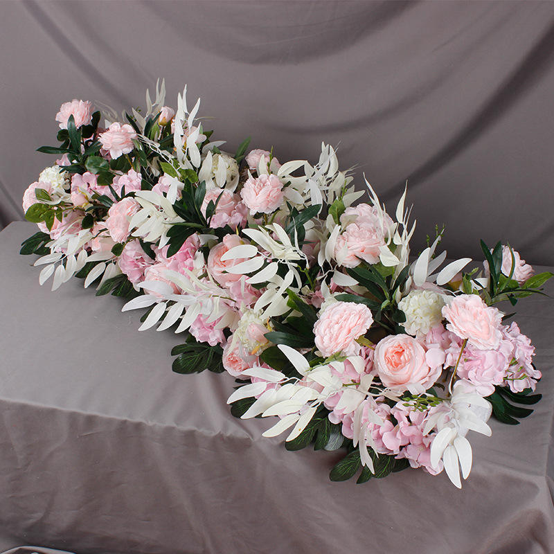 No.11 100*40cm Flower Runner Pink