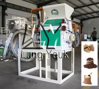 Machine de mouture automatique pour blé, maïs et céréales, capacité 1 tonne/heure, 380V, 7.5kW, composants essentiels du réducteur, facile à utiliser