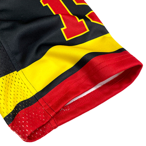 Maillot de football américain personnalisé surdimensionné en polyester respirant, coupe courte et ample pour jeunes et hommes - Product Image 6