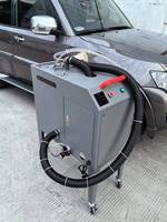 Machine de sablage de verre motorisée portable, facile à utiliser, puissance 0,9 kW, épaisseur de verre 3-19 mm, capacité 0,5-5 m/min pour fenêtres