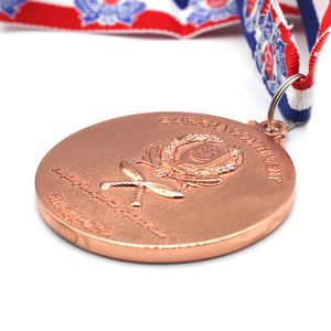 Personalizar logotipo <span class=keywords><strong>pandemia</strong></span> medalla encanto de natación medallas con cinta - Product Image 2