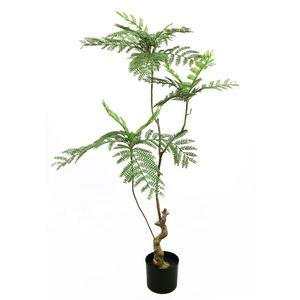 Arbre de <span class=keywords><strong>Jacaranda</strong></span> artificiel de 120 cm de haut avec pot Décoration d'intérieur Faux arbre de <span class=keywords><strong>Jacaranda</strong></span> - Product Image 1
