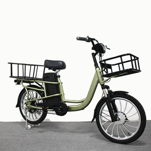 Vélo électrique de livraison 500W à succès / Vélo cargo électrique pour la livraison de nourriture en ville / Vélos électriques motorisés <span class=keywords><strong>Rad</strong></span> Power à prix abordable - Product Image 5