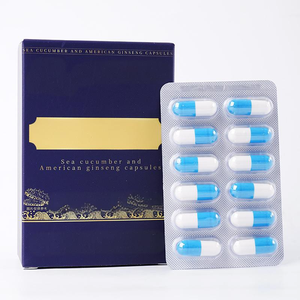 Yetişkinler için Amerikan Ginsengi ve Deniz Hıyarı Ekstresi içeren OEM Doğal Bağışıklık Destekleyici Kapsüller, Günde İki Kez 2 Kapsül - Product Image 1