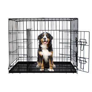 <span class=keywords><strong>Cage</strong></span> à chien pliable en fil métallique avec grille métallique, personnalisable, pour extérieur, <span class=keywords><strong>cage</strong></span> carrée pour animaux de compagnie, avec prix avantageux - Product Image 5