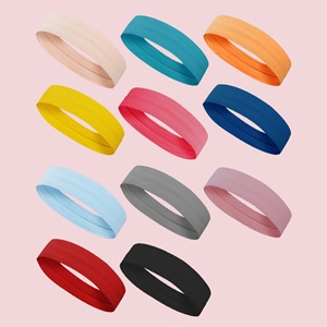 Bandeau de sport promotionnel personnalisé avec logo, adapté aux garçons et aux filles, pour la course à pied, le yoga, le tennis et l'exercice physique - Product Image 1