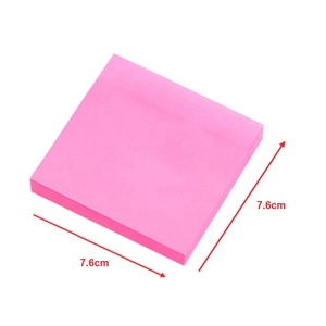 Giallo/Rosa/Blu/Verde Colori Sticky Notes 70x76mm - Product Image 6