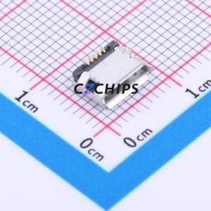 U-F-M5DW-Y-3 USB Connector SMD Connector ( Connector Type: Micro-B )( Protocol Standard: USB 2.0 )( Gender: Female ) - Product Image 1