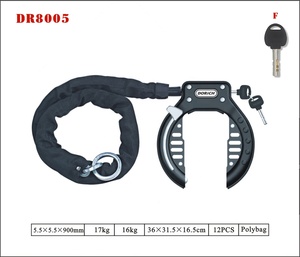 Offre Spéciale vélo anti-fer cadre serrure <span class=keywords><strong>accessoires</strong></span> de vélo avec clés serrure de vélo - Product Image 4