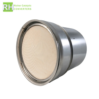Convertisseur catalytique d'échappement FAP (Filtre à Particules Diesel) Marque Richer Euro VI en Acier Inoxydable pour Camions Poids Lourds