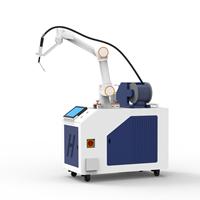 Robot de Soldadura Programable Gratuito, Cobot de 6 Ejes, Soldador Industrial para Piezas de Automóviles, Procesamiento de Chapa Metálica, Viga en I