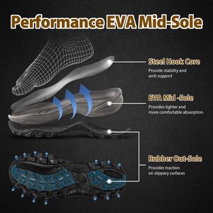 Bottes en caoutchouc isolées thermiquement imperméables pour hommes Bottes <span class=keywords><strong>de</strong></span> <span class=keywords><strong>pluie</strong></span> Bottes <span class=keywords><strong>de</strong></span> <span class=keywords><strong>chasse</strong></span> antidérapantes en néoprène pour hommes - Product Image 6