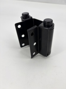 3" <strong>Double</strong> <strong>Action</strong> Spring <strong>Hinge</strong> US1B Bright Japan Square Corner Adjustable Self-Closing Door <strong>Hinge</strong> - Product Image 2