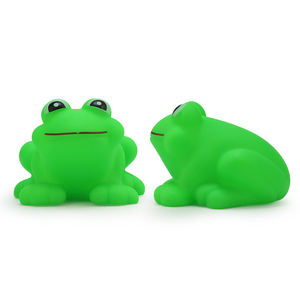 Giocattolo da Bagno per Bambini Paperella di Gomma - Galleggiante con Suono Squittente - Forma di Rana in Gomma - Product Image 1