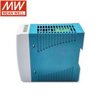 Fuente de Alimentación Mean Well MDR-60-24 de 60W, 24V, 2.5A para Riel DIN, Monofásica, con PFC, Protección Contra Cortocircuitos/Sobrecarga, con Certificación TUV CE