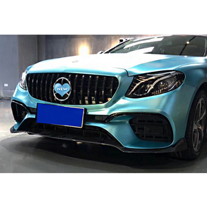 Accessoires de voiture, pièces détachées pour mercedes <span class=keywords><strong>Benz</strong></span> classe E W213 2016 — 2019, mise à niveau E63S modèle avec pare-choc avant et calandre antibrouillard - Product Image 5