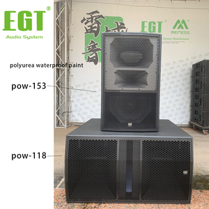 Altavoz Pasivo de 3 Vías para Exteriores de Medio y Largo Alcance Portátil PA Audio Bass EGT - Product Image 3