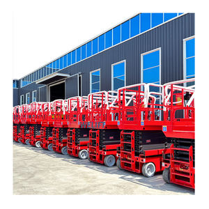 WELIFT 4m 6m 8M 16m Elevador de tijera eléctrico elevado móvil Elevador de tijera eléctrico hidráulico autopropulsado Elevador de hombre - Product Image 6