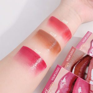 Individuelles Logo 3er-Pack Volume Hack Trio Lipgloss + Matter Lippenstift Set + Lipliner Set Wasserfest Langanhaltend Verwischungsfest - Product Image 5
