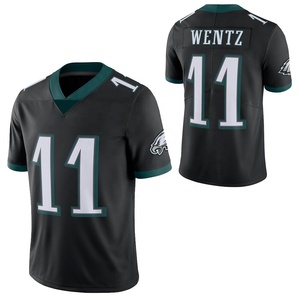 Camiseta de Fútbol Americano de Alta Calidad con Estampado Sublimado Completo, Iniciales Bordadas, Talla Grande, Venta al Por Mayor - Product Image 3