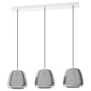 Lampadario ALBARINO CHROME a 3 Luci H. 150CM - 3X40W E27 - Product Image 1