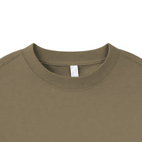 Hauts amples en molleton bouclette style streetwear avec logo personnalisé pour la vente en gros – Sweats à capuche et pulls pour hommes tendance