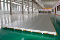 Fabricants Personnalisables Isolation Sandwich en Polyuréthane Panneau de Maison Matériaux de Construction Ignifuge Imperméable Chambre Froide
