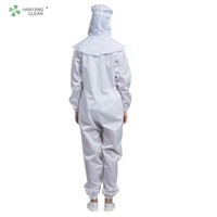 Combinaison industrielle H-1108 100D autoclavable, stérilisée, antistatique, imperméable, lavable, pour usine pharmaceutique