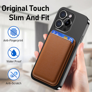 Custodia di lusso con Logo personalizzato, portacarte magnetica, Magtic, in pelle, custodia per telefono, per <span class=keywords><strong>iPhone</strong></span> 17, Max 17, 16, 15, <span class=keywords><strong>14</strong></span>, 13 <span class=keywords><strong>Pro</strong></span> - Product Image 5