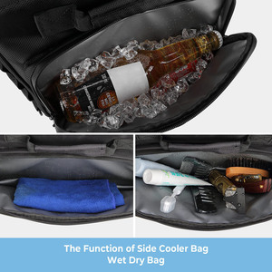 Bolsa de Cuero Universal Impermeable y Acolchada para Casco de Motocicleta ATV de 45L, para UTV, con Enfriador de Asiento, Modelo ZC099, Muestra Gratuita Personalizable - Product Image 5