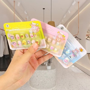 Autocollants pour ongles Star Dream, design de dessin animé rond 2D auto-adhésif pour étudiants, pack d'art portable - Product Image 5