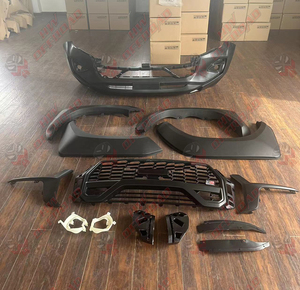 Kit carrosserie Facelift pour <span class=keywords><strong>Toyota</strong></span> <span class=keywords><strong>Hilux</strong></span> 2016-2020 2021+ – Améliorez votre véhicule au modèle GR SPORT : Ailes, capot, pare-chocs, calandre, kit carrosserie complet - Product Image 3