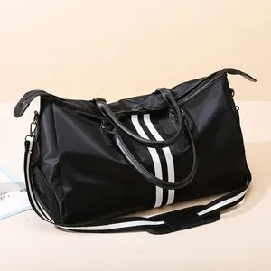 2024 Hot -selling High Quality Simple Design Lightweight Large Capacity Classic Black Toiletry Organizer Travel Bag
