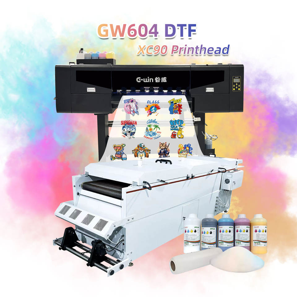 Printhead Machine 24inch 4 Head 60cm XC90 I3200 XP600 Printhead Digital DTF Printer ...