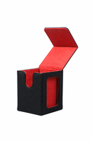 Boîte de rangement pour cartes TCG personnalisée de marque EVERWIN en cuir PU avec fermeture magnétique, étui OEM ODM avec logo imprimé par transfert thermique, couleur, taille et doublure personnalisables