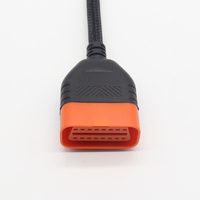Cable de Extensión OBD2 de Nailon al por Mayor, 16 Pines QY1036B, Cable de Diagnóstico OBD, Transferencia Rápida de Datos, Cable de Diagnóstico para Automóviles