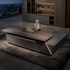 공장 도매 고급 홈 오피스 가구. 현대적인 디자인 사무실 책상과 의자. 현대 보스의 사무실 책상. - Product Image 2