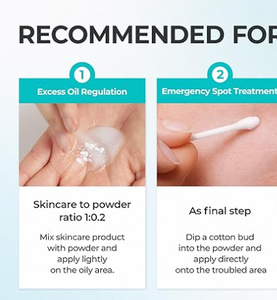 แป้งพัฟท์อัดแข็งสูตรน้ำมันพันธุ์พิเศษ หมายเลข 1 ผสมกรดแพนโทธีนิก บี5 ช่วยดูดซับความมัน ควบคุมความมัน ลดสิว สำหรับผิวมัน - Product Image 1