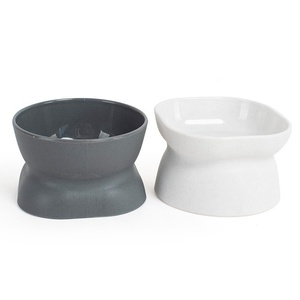 Raised Cat Bowl Pet Feeder and Water Bowls Tilted Elevated Food Water Cat Bowls - Product Image 1