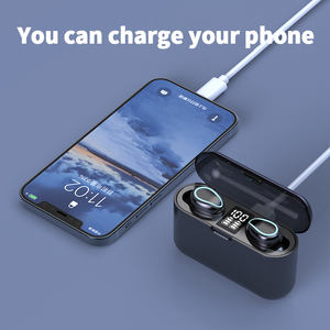 Auriculares Bluetooth 5,0 TWS con carga inalámbrica, Auriculares deportivos con micrófono, pantalla LED, TWS, X36 - Product Image 4